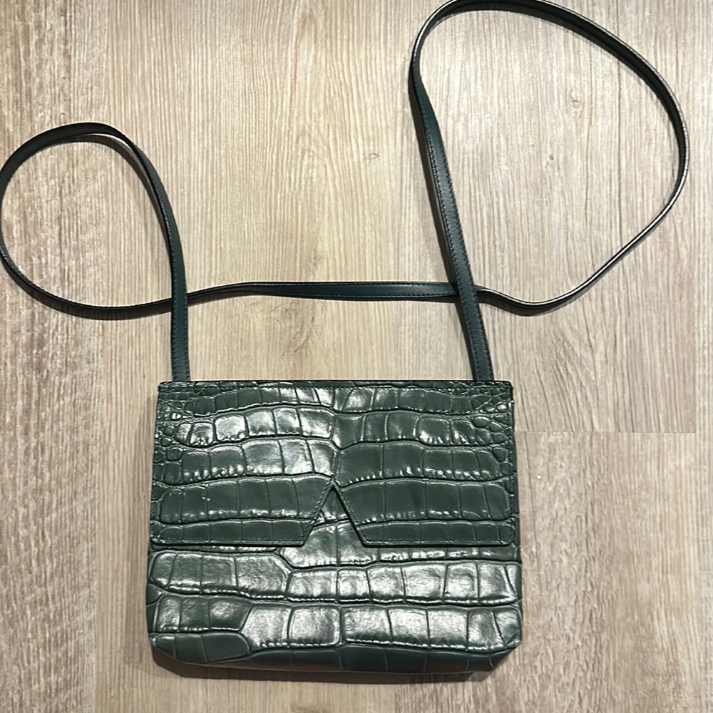 Vince leather cross body bag